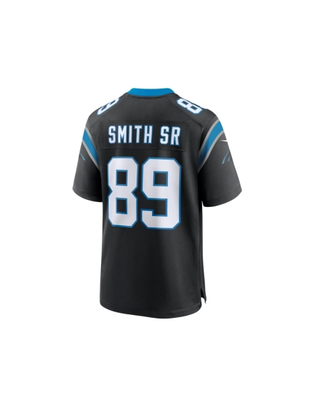 Mens Carolina Panthers Steve Smith Sr. Black Retired Player Game Jersey