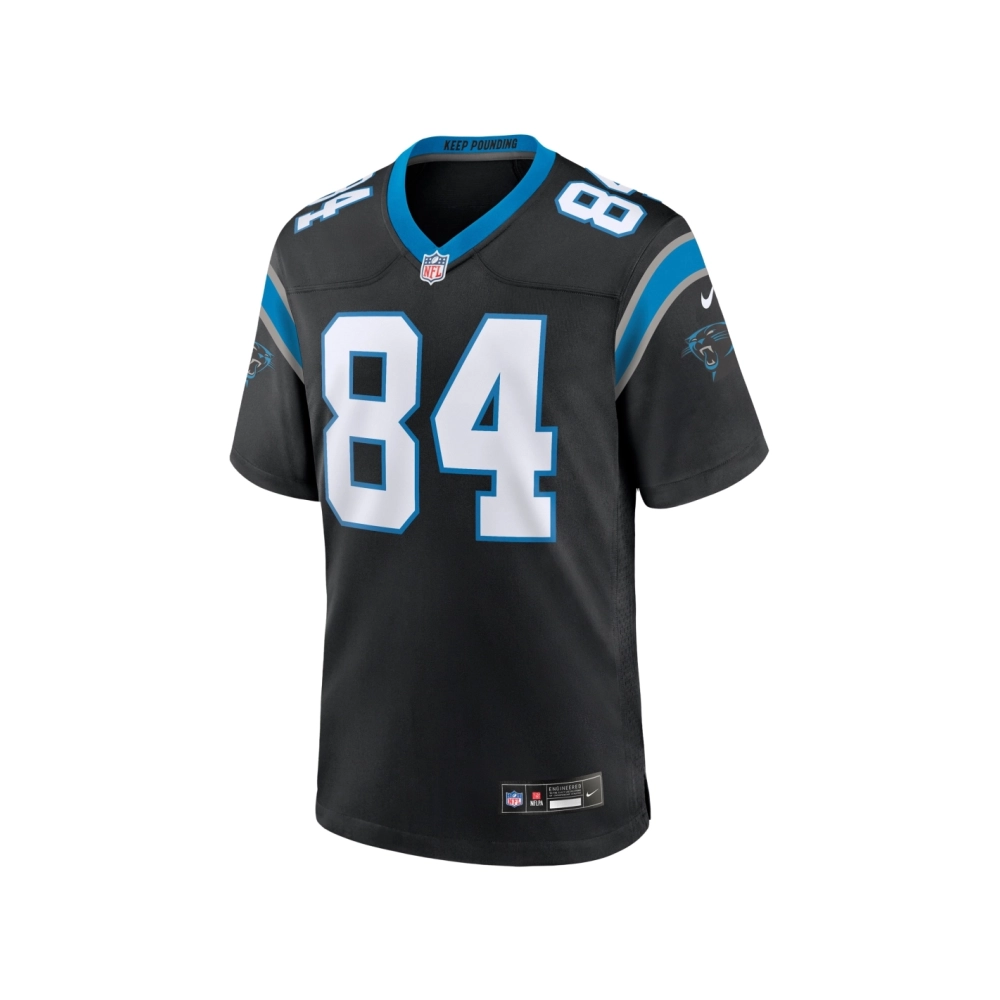 Mens Carolina Panthers Stephen Sullivan Black Team Game Jersey