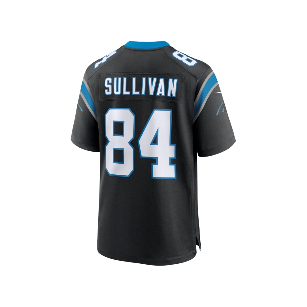 Mens Carolina Panthers Stephen Sullivan Black Team Game Jersey