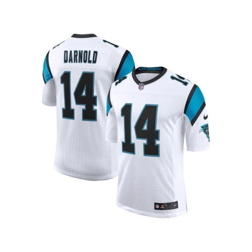 Mens Carolina Panthers Sam Darnold White Vapor Limited Jersey