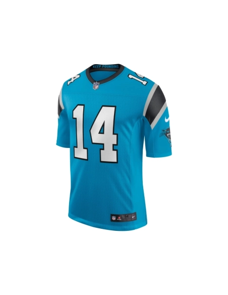 Mens Carolina Panthers Sam Darnold Blue Vapor Limited Jersey