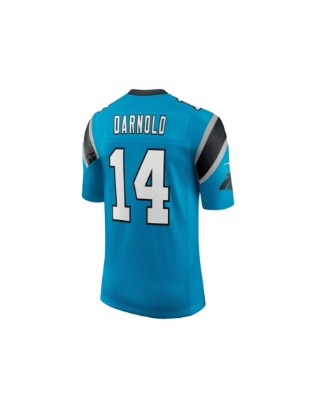 Mens Carolina Panthers Sam Darnold Blue Vapor Limited Jersey