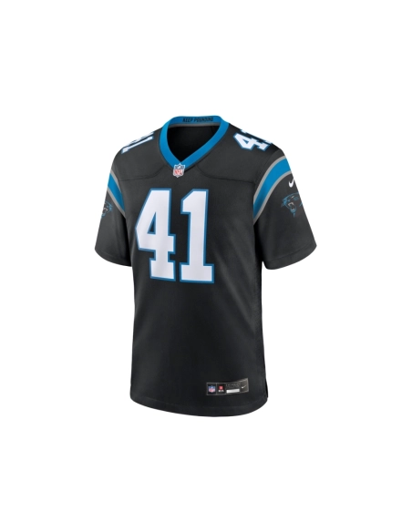 Mens Carolina Panthers Matthias Farley Black Game Jersey