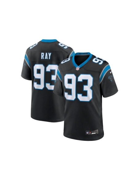 Mens Carolina Panthers LaBryan Ray Black Team Game Jersey
