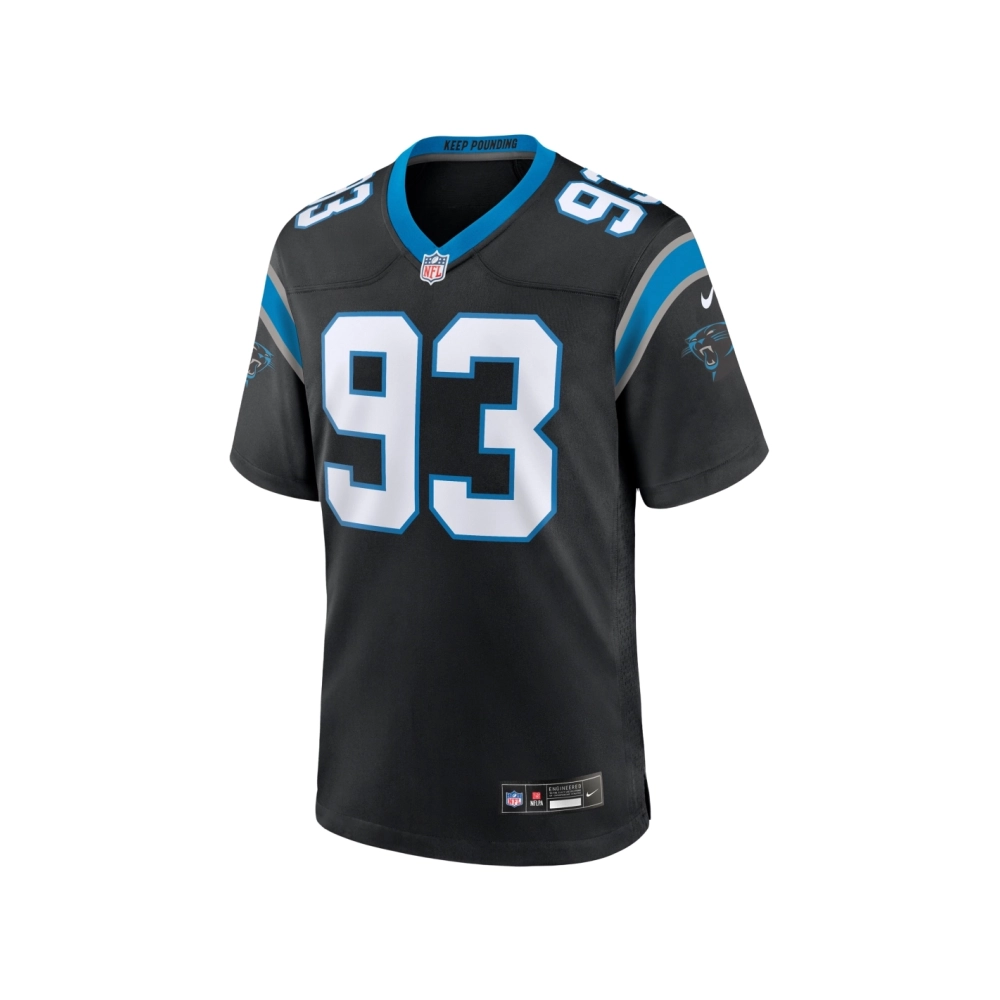 Mens Carolina Panthers LaBryan Ray Black Team Game Jersey