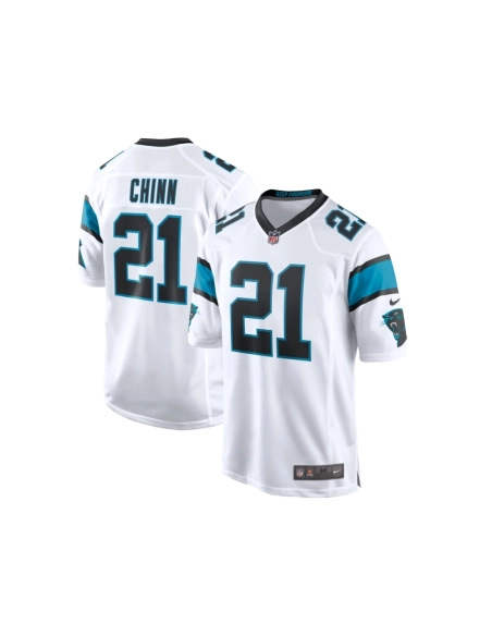 Mens Carolina Panthers Jeremy Chinn White Game Jersey