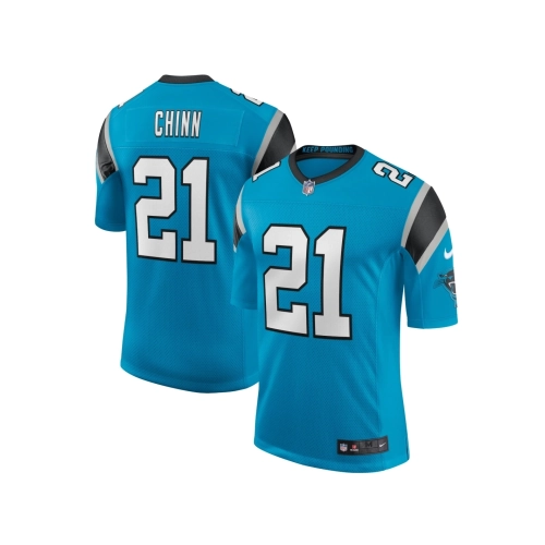 Mens Carolina Panthers Jeremy Chinn Blue Vapor Limited Jersey