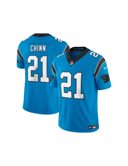 Mens Carolina Panthers Jeremy Chinn Blue Vapor F.U.S.E. Limited Jersey