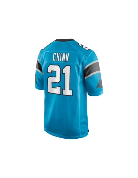 Mens Carolina Panthers Jeremy Chinn Blue Game Jersey