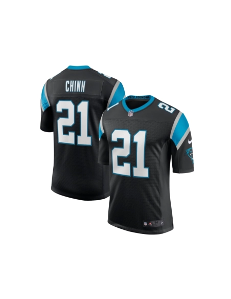 Mens Carolina Panthers Jeremy Chinn Black Vapor Limited Jersey