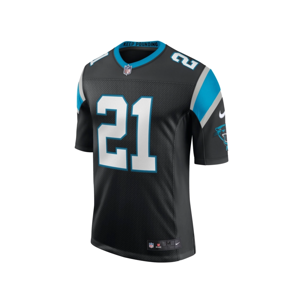 Mens Carolina Panthers Jeremy Chinn Black Vapor Limited Jersey