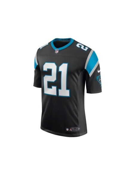 Mens Carolina Panthers Jeremy Chinn Black Vapor Limited Jersey