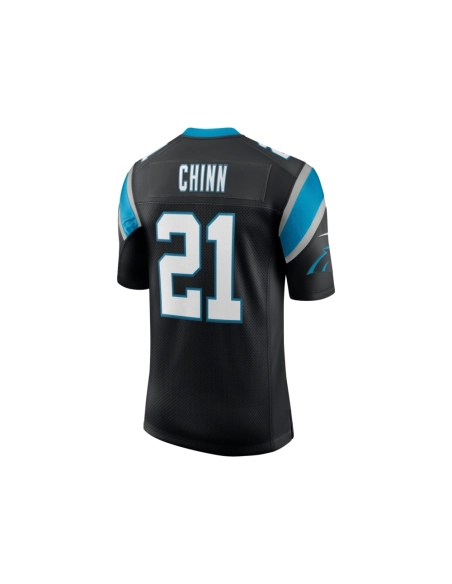 Mens Carolina Panthers Jeremy Chinn Black Vapor Limited Jersey