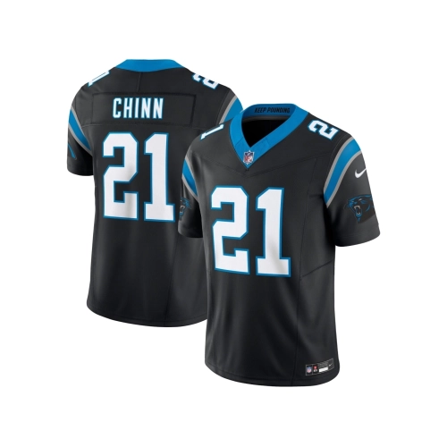 Mens Carolina Panthers Jeremy Chinn Black Vapor F.U.S.E. Limited Jersey