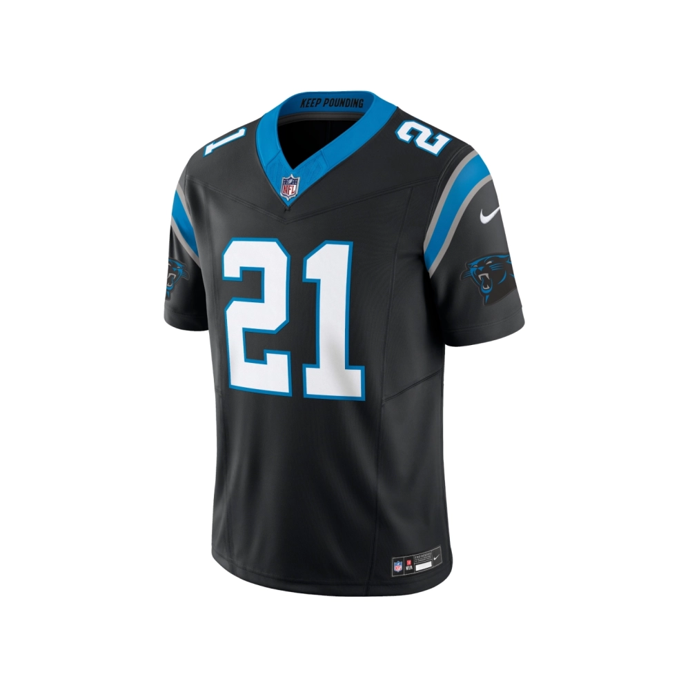 Mens Carolina Panthers Jeremy Chinn Black Vapor F.U.S.E. Limited Jersey