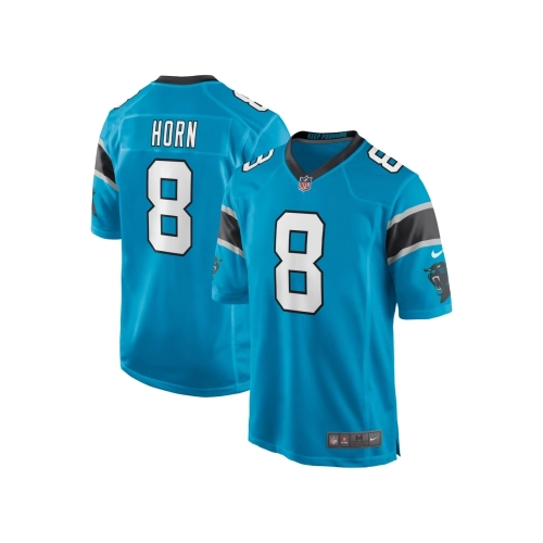Mens Carolina Panthers Jaycee Horn Blue Game Jersey