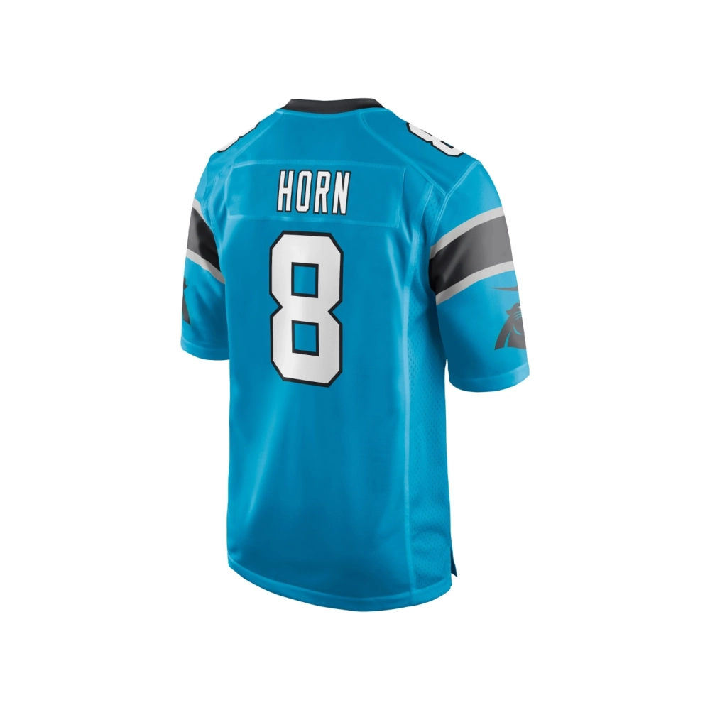 Mens Carolina Panthers Jaycee Horn Blue Game Jersey
