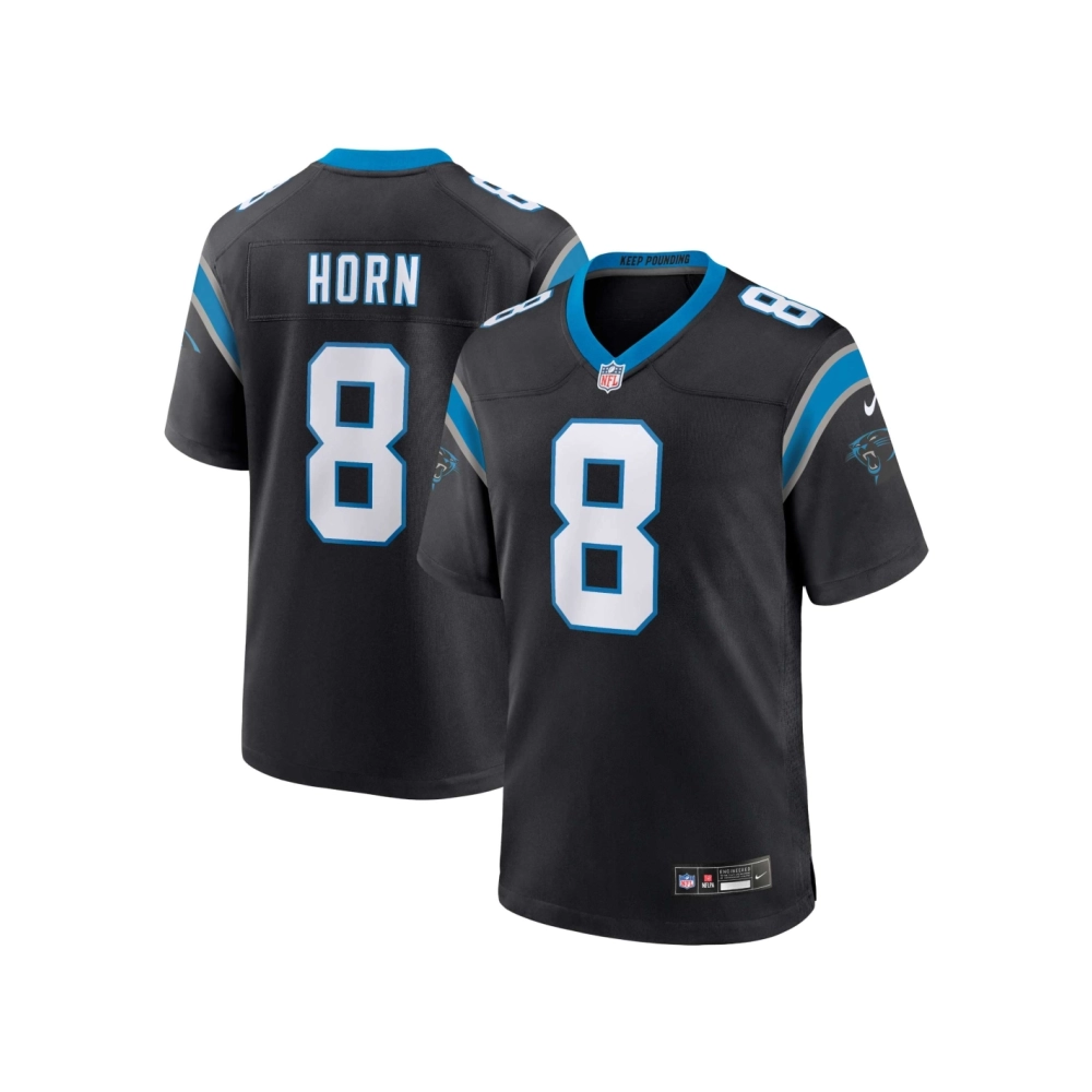 Mens Carolina Panthers Jaycee Horn Black Game Jersey
