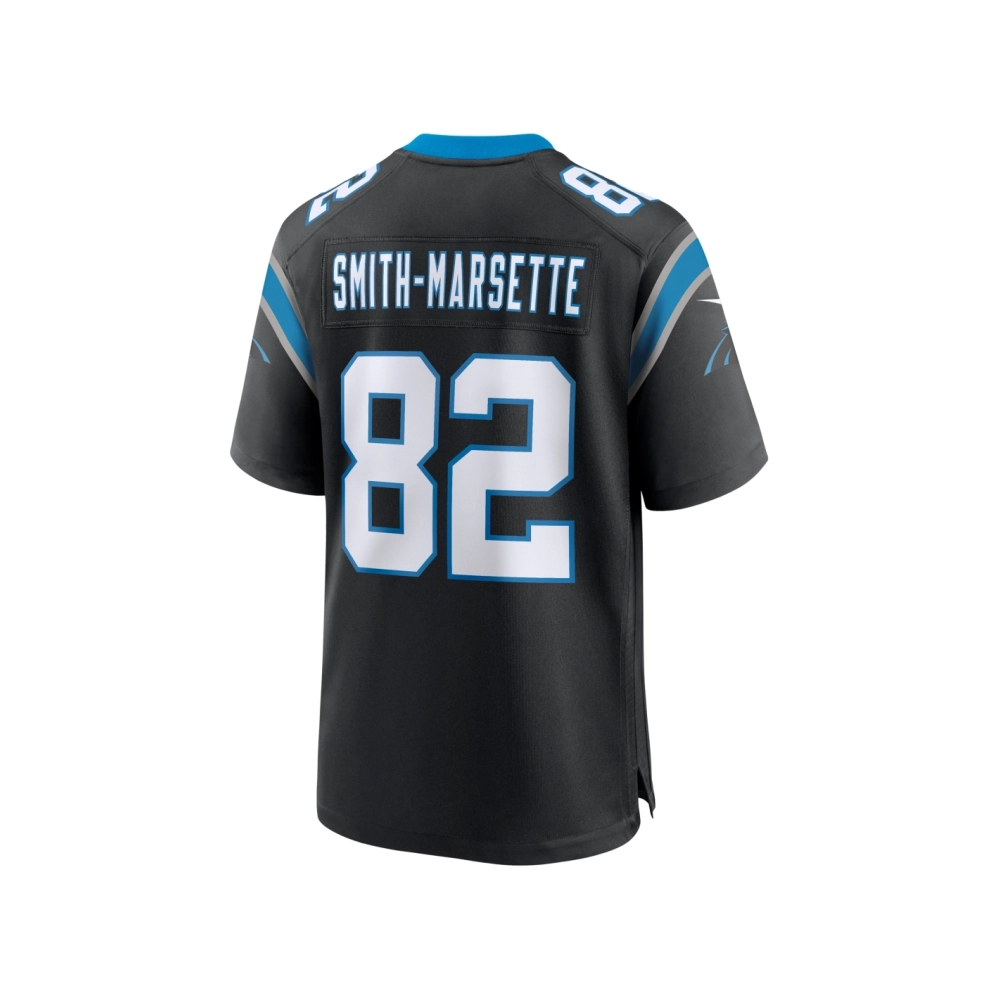 Mens Carolina Panthers Ihmir Smith-Marsette Black Team Game Jersey