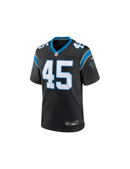 Mens Carolina Panthers Giovanni Ricci Black Team Game Jersey
