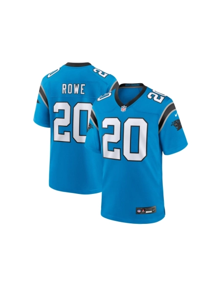 Mens Carolina Panthers Eric Rowe Blue Alternate Game Jersey