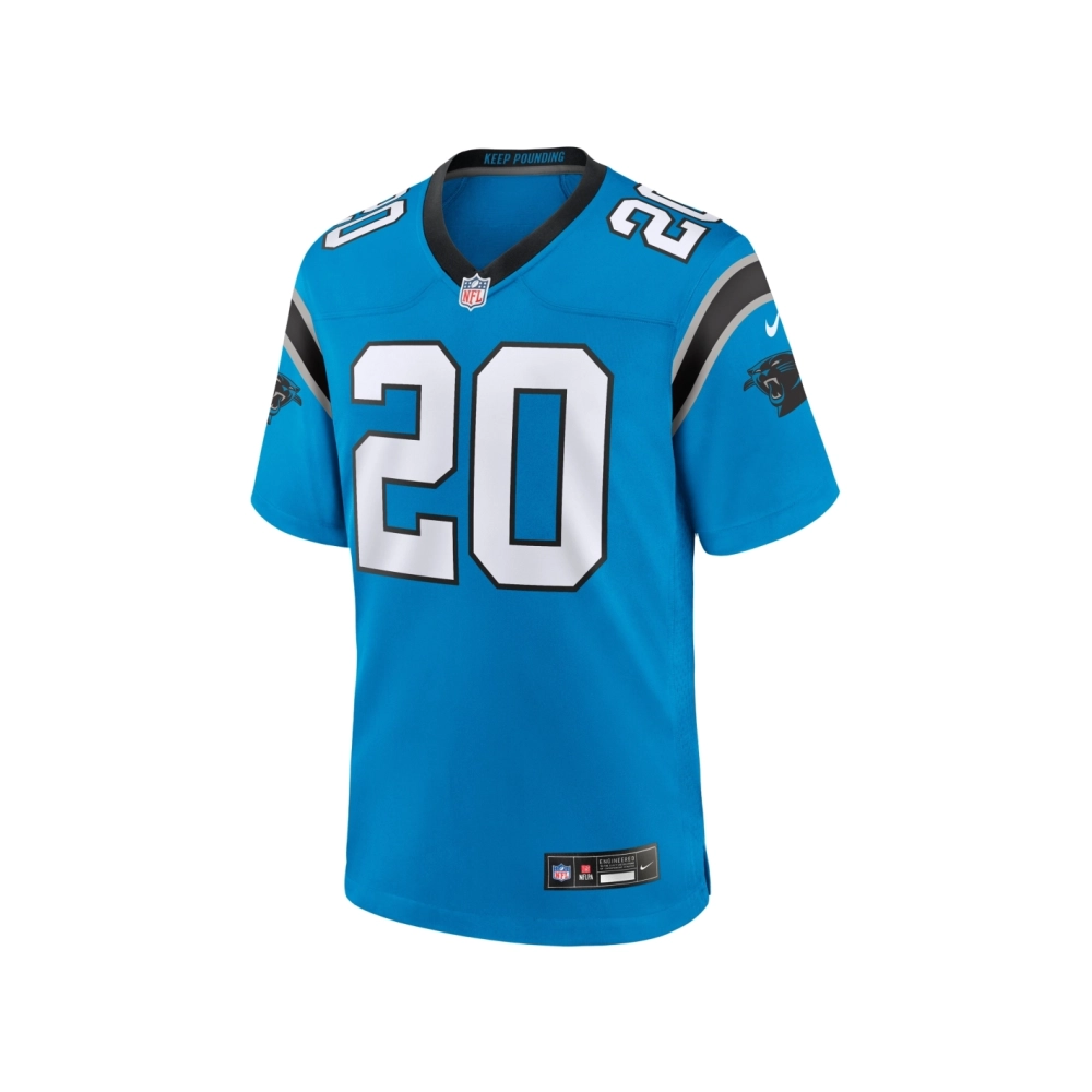 Mens Carolina Panthers Eric Rowe Blue Alternate Game Jersey