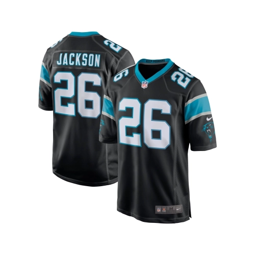 Mens Carolina Panthers Donte Jackson Black Game Jersey