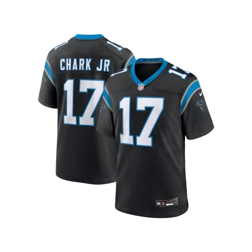 Mens Carolina Panthers DJ Chark Jr. Black Game Jersey
