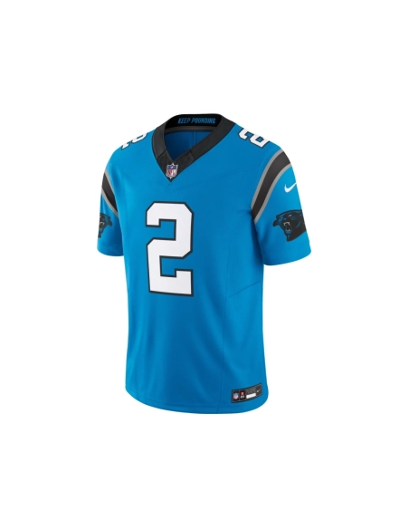 Mens Carolina Panthers D.J. Moore Blue Vapor F.U.S.E. Limited Jersey