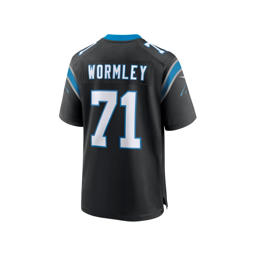 Mens Carolina Panthers Chris Wormley Black Game Jersey