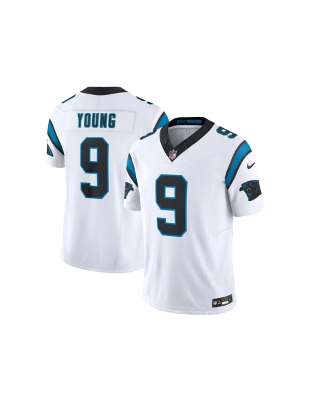 Mens Carolina Panthers Bryce Young White Vapor F.U.S.E. Limited Jersey
