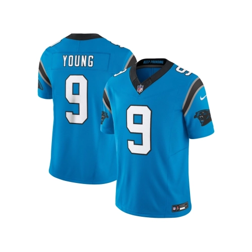 Mens Carolina Panthers Bryce Young Blue Vapor F.U.S.E. Limited Jersey