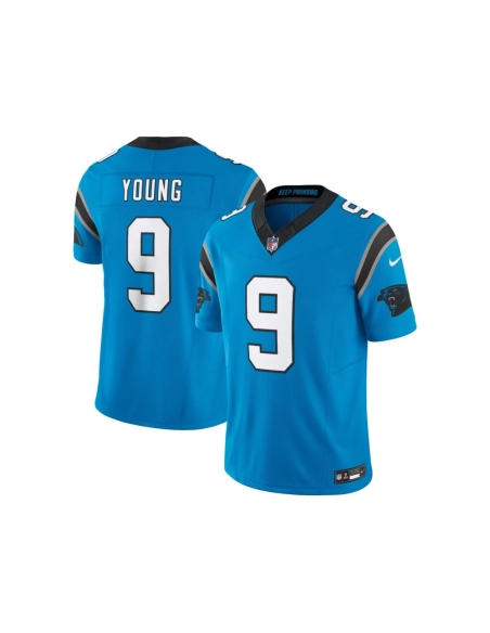 Mens Carolina Panthers Bryce Young Blue Vapor F.U.S.E. Limited Jersey