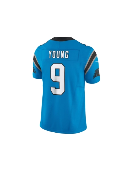 Mens Carolina Panthers Bryce Young Blue Vapor F.U.S.E. Limited Jersey