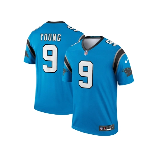 Mens Carolina Panthers Bryce Young Blue Legend Jersey