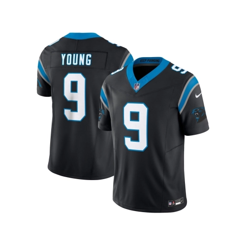 Mens Carolina Panthers Bryce Young Black Vapor F.U.S.E. Limited Jersey