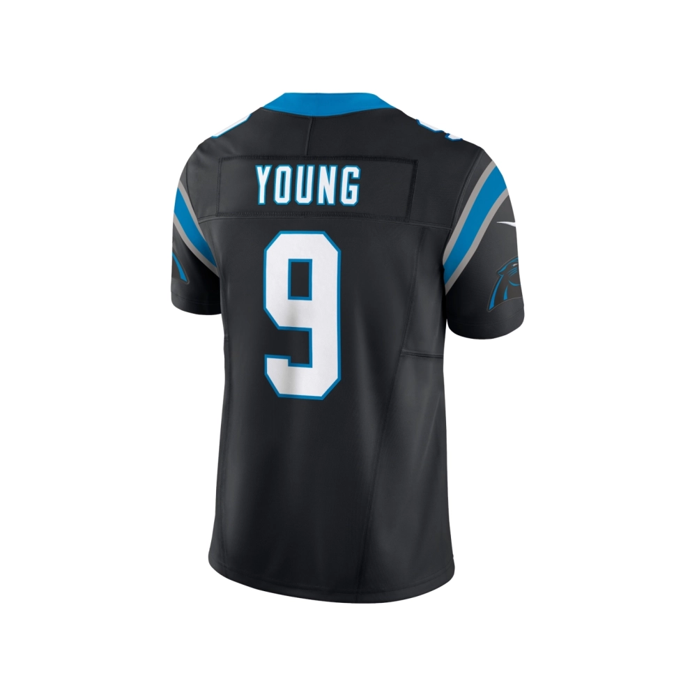 Mens Carolina Panthers Bryce Young Black Vapor F.U.S.E. Limited Jersey