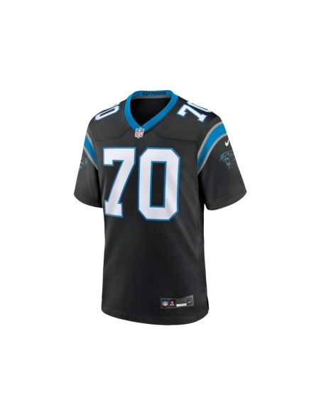 Mens Carolina Panthers Brady Christensen Black Team Game Jersey
