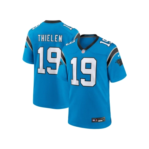 Mens Carolina Panthers Adam Thielen Blue Alternate Game Jersey