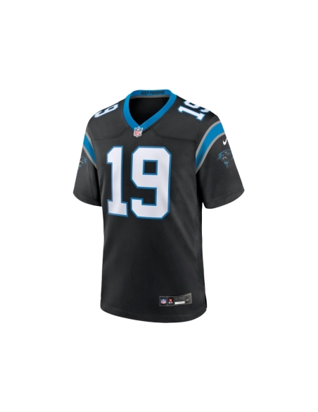Mens Carolina Panthers Adam Thielen Black Team Game Jersey
