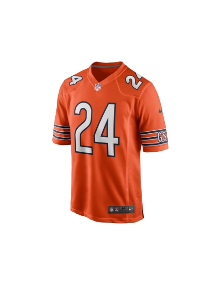 Mens Chicago Bears Khalil Herbert Orange Alternate Game Player Jersey