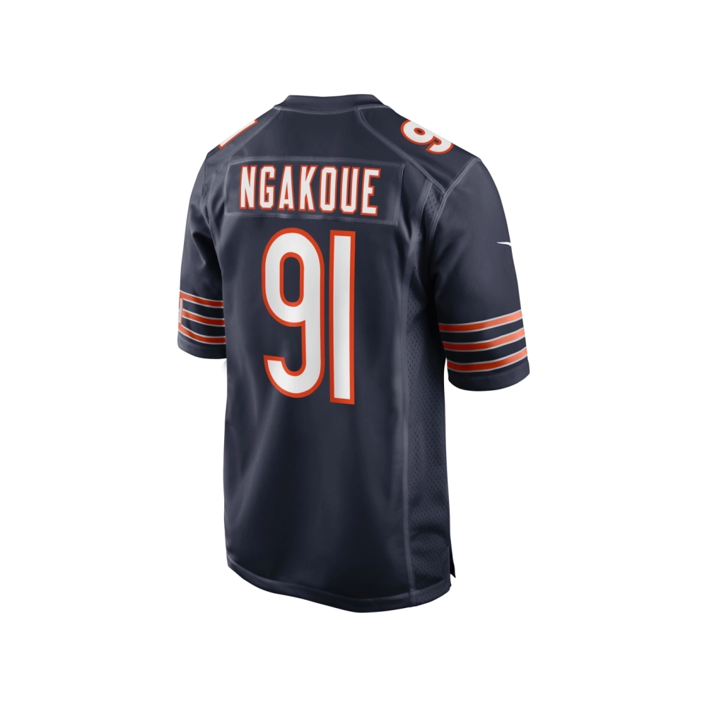 Mens Chicago Bears Yannick Ngakoue Navy Team Game Jersey