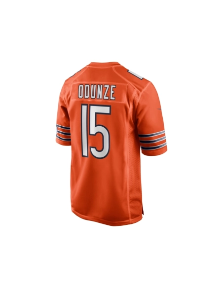 Mens Chicago Bears Rome Odunze Orange Alternate Game Jersey