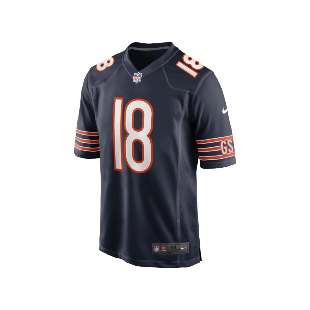 Mens Chicago Bears Robert Tonyan Navy Game Jersey