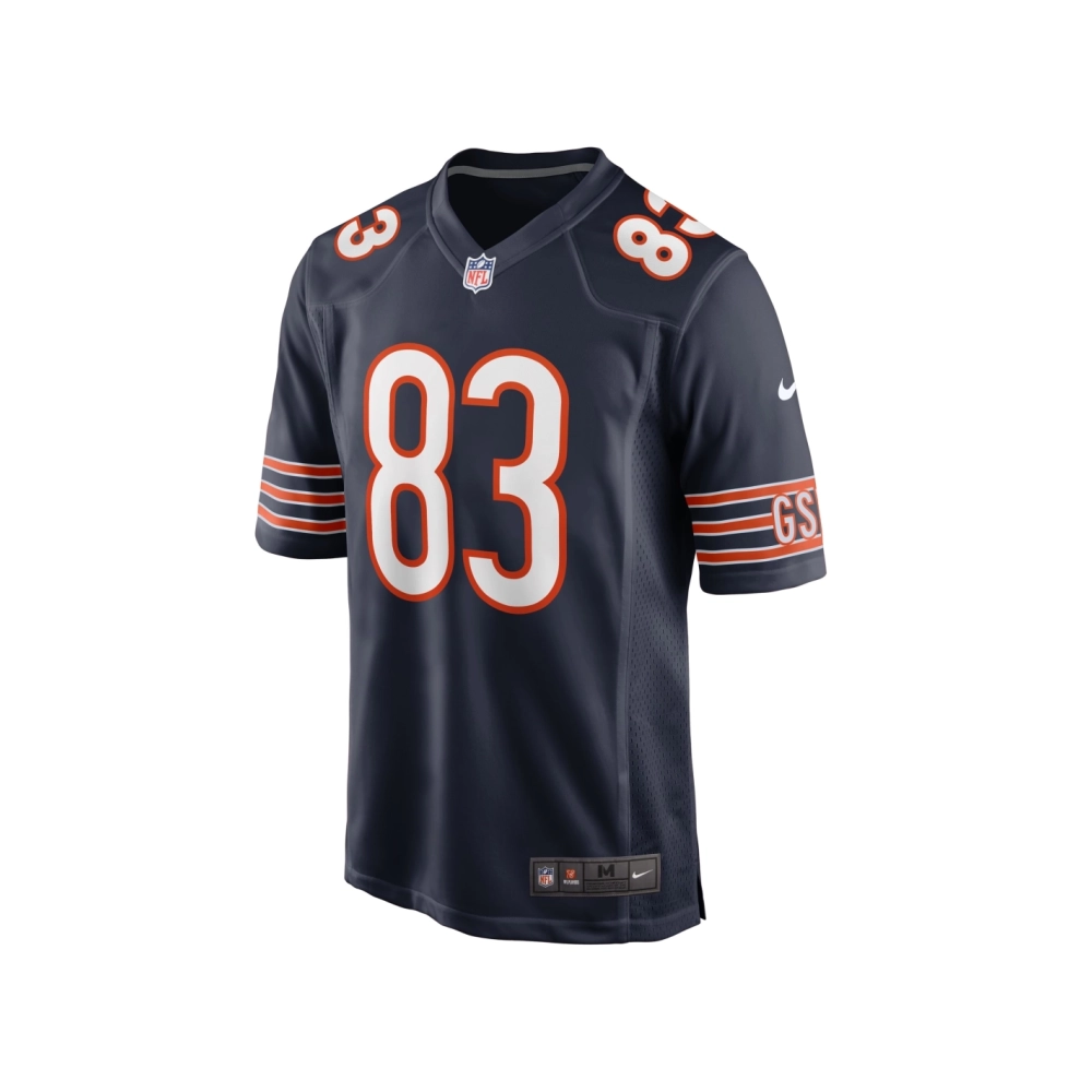 Mens Chicago Bears Nsimba Webster Navy Team Game Jersey