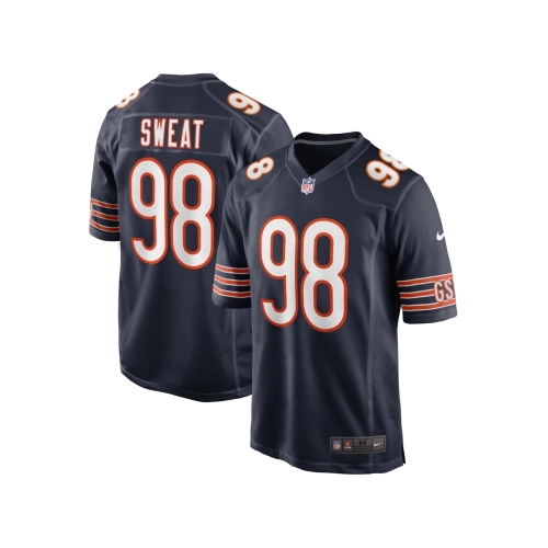 Mens Chicago Bears Montez Sweat Navy Game Jersey