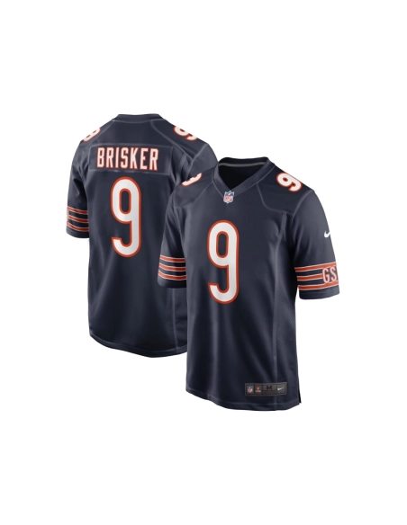 Mens Chicago Bears Jaquan Brisker Navy Game Player Jersey