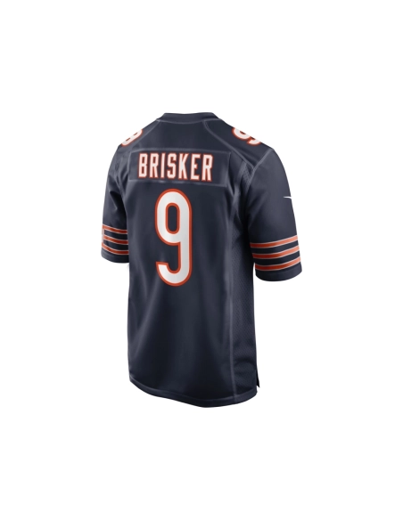Mens Chicago Bears Jaquan Brisker Navy Game Player Jersey