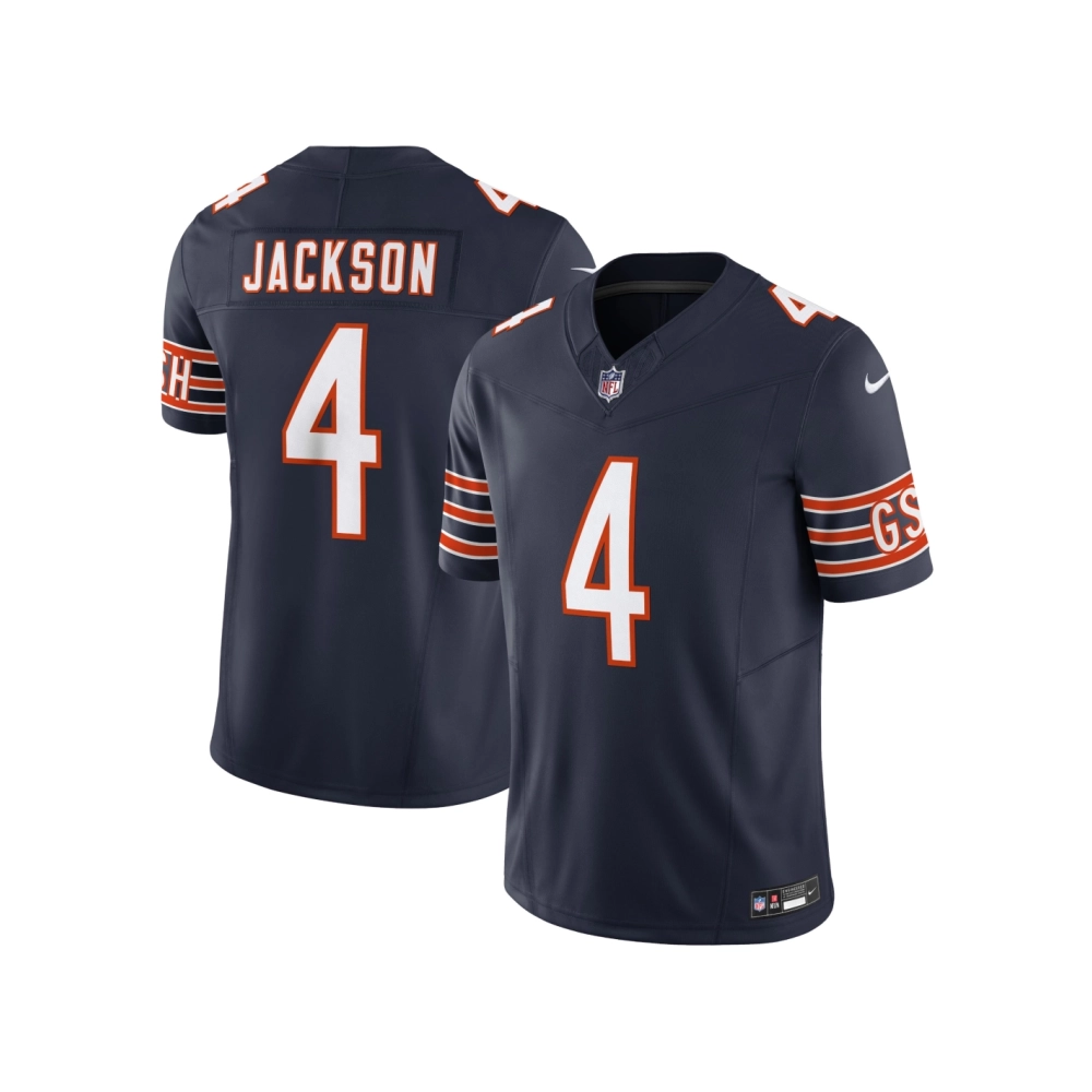 Mens Chicago Bears Eddie Jackson Navy Vapor F.U.S.E. Limited Jersey