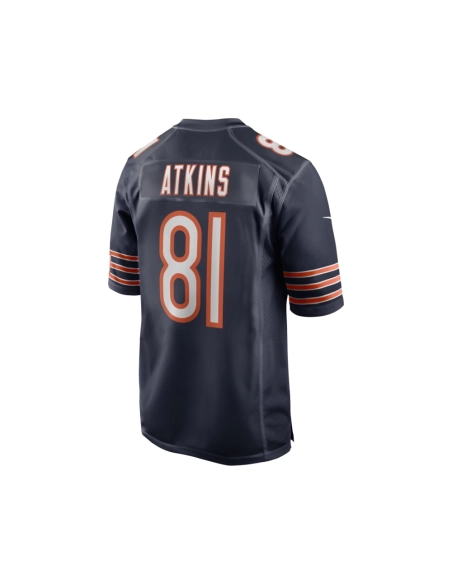 Mens Chicago Bears Doug Atkins Navy Game Retired Player Jersey